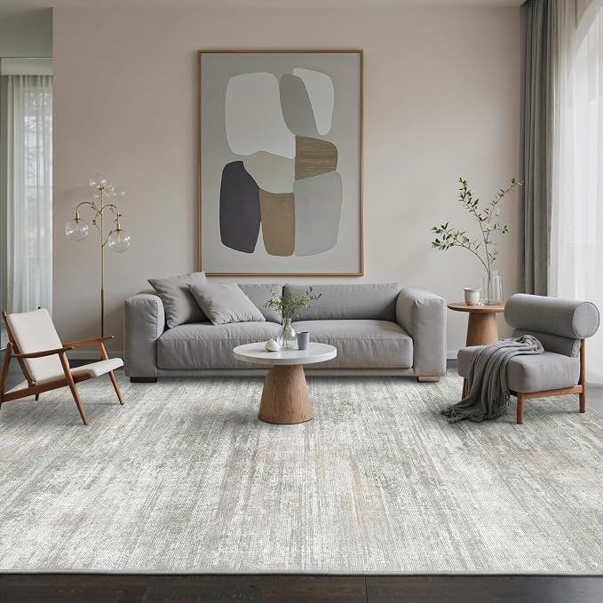 BEIMO Area Rugs 8x10 for Living Room Bedroom, Modern Abstract Machine Washable - Image 3