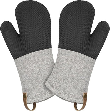 Cuisinart Heritage Kitchen Oven Mitts – Heat-Resistant Kitchen Mitts - Image 8