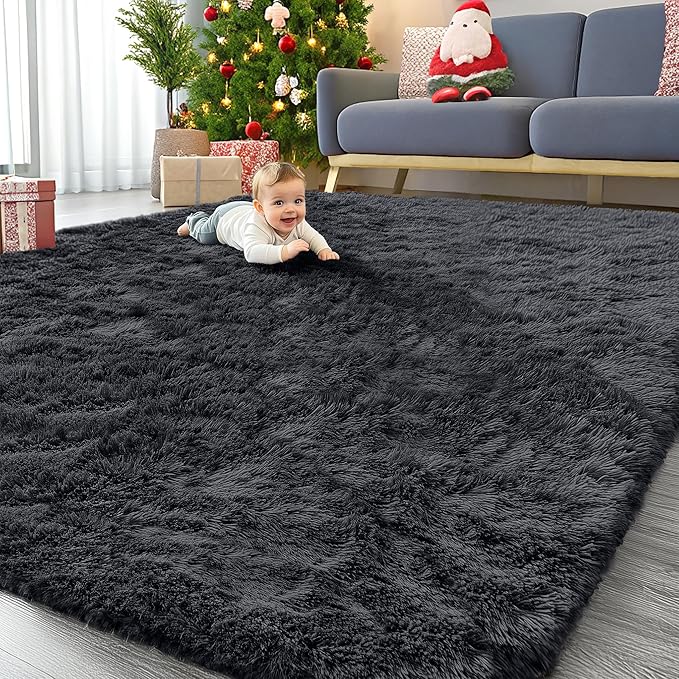 OLANLY 9x11 Machine Washable Large Area Rugs by OLANLY