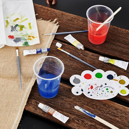 200 PACK Plastic Measuring Cups, 8 oz Disposable Mixing Cups - Image 6