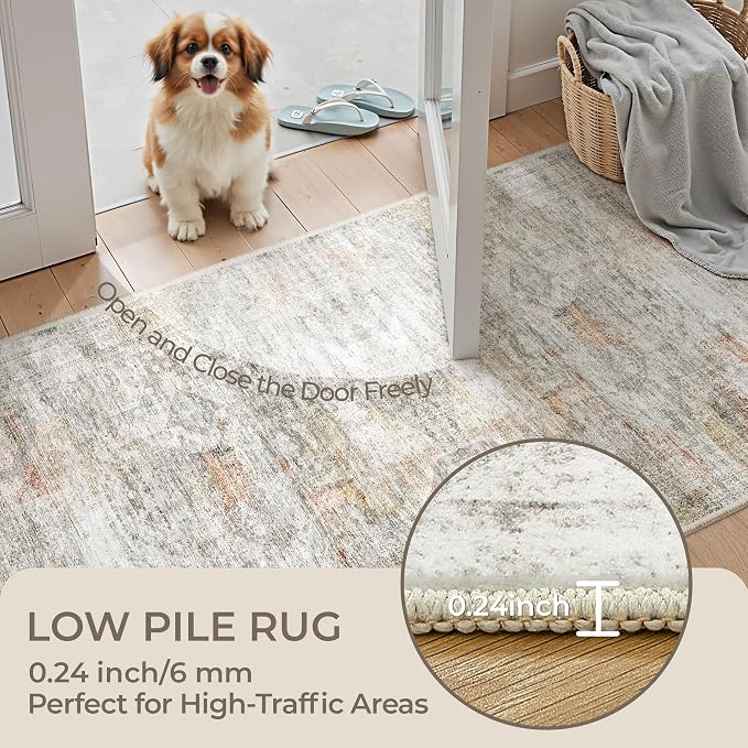 Kitchen Runner Rugs Non Skid Washable - Image 6