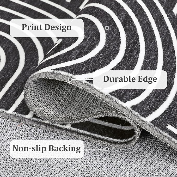 ROYHOME Washable Rug 8x10 Area Rugs - Image 6