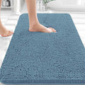 OLANLY Bathroom Rugs 32x20, Extra Soft Absorbent Chenille Bath Rugs, Rubber by OLANLY