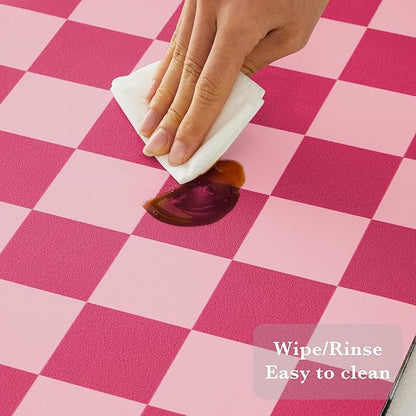 Ohocut Checkered Dish Drying Mat - Image 6