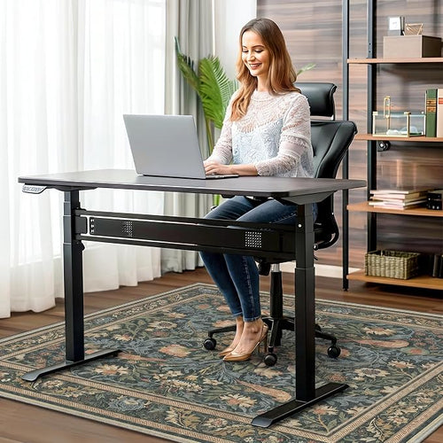36"x48" Office Chair Mat for Hardwood Tile Floor, Under Desk Carpet Protector - Image 2