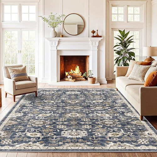 AMADA HOMEFURNISHING 6x9 Area Rugs, Vintage Rugs by AMADAHOMEFURNISHING