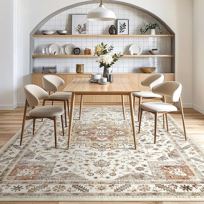 Vintage Living Room Area Rug 10x14 - Image 8