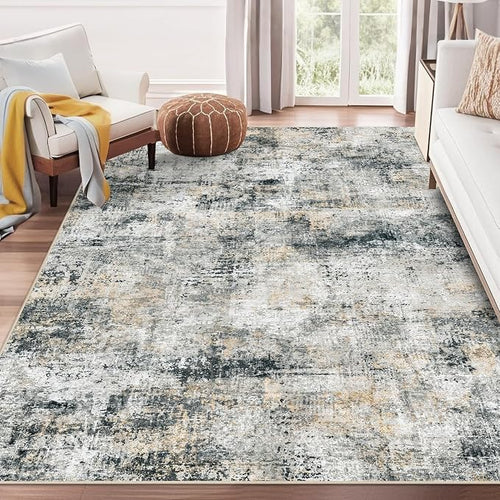 10x14 Area Rugs Living Room Rugs: Large Washable Rug - Image 2