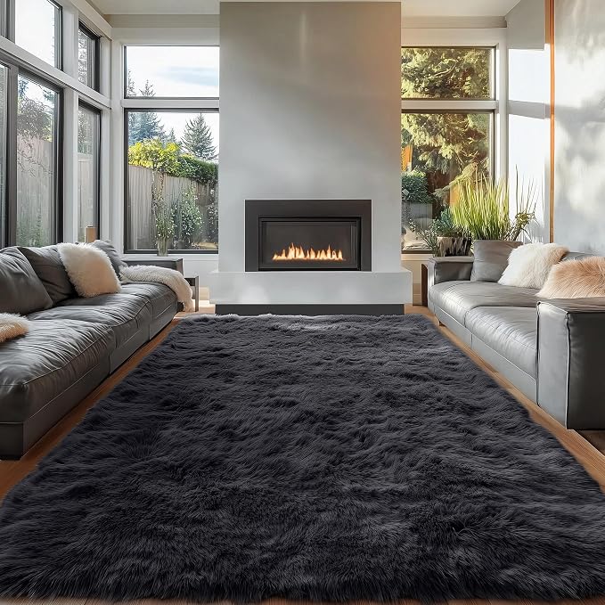 OLANLY 6x11 Machine Washable Large Area Rugs - Image 3
