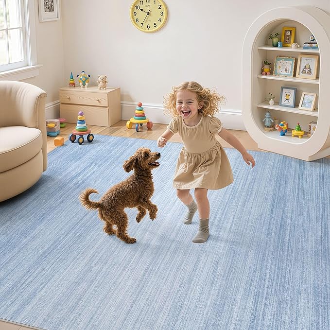 UERMEI 9x12 Washable Area Rug - Image 4