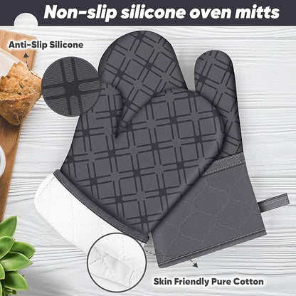 Oven Mitts and Pot Holders Set - Image 3