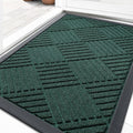 OLANLY Front Door Mat Outside Entrance 29.5x17, Heavy Duty Sturdy Natural by OLANLY