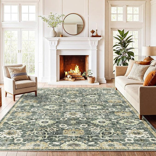 AMADA HOMEFURNISHING 6x9 Area Rugs, Vintage Rugs by AMADAHOMEFURNISHING