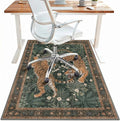 36"x60" Office Chair Mat for Hardwood Tile Floor, Under Desk Carpet Protector by BESBLEE