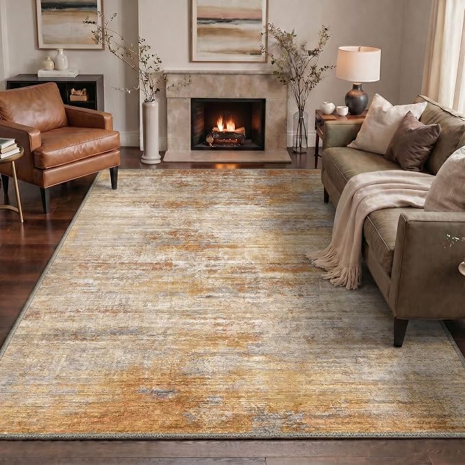 BEIMO Area Rugs 6x9 for Living Room Bedroom, Modern Abstract Machine Washable - Image 3