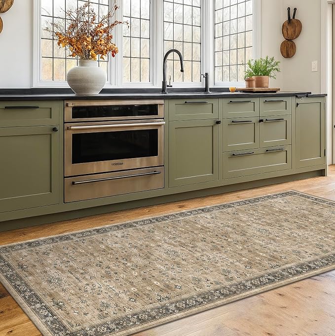 Hazo Haus Soft Taupe 2x7 Runner Rug - Image 8
