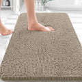 OLANLY Bathroom Rugs 30x20, Extra Soft Absorbent Chenille Bath Rugs, Rubber by OLANLY