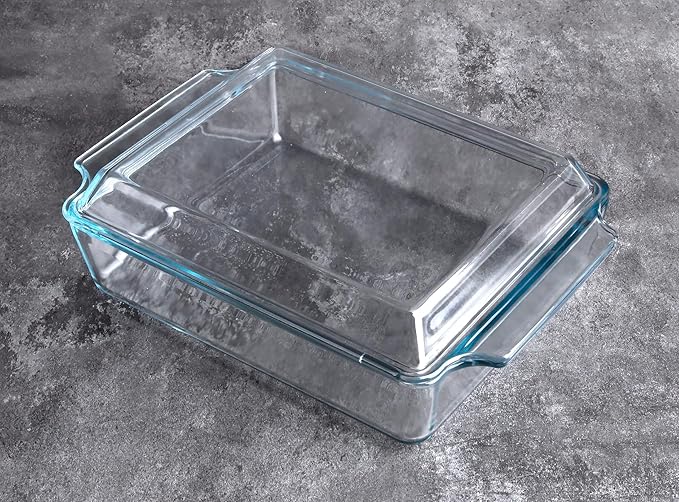 Rectangular Tempered Glass Casserole Dish, Tempered Glass Baking Dish - Image 6