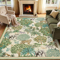GarveeHome Jungle Rug 10x13 Washable Area Rugs by GarveeHome