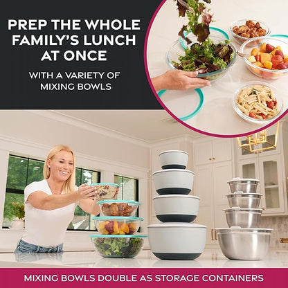 FineDine Stainless Steel Mixing Bowls Set - Image 7