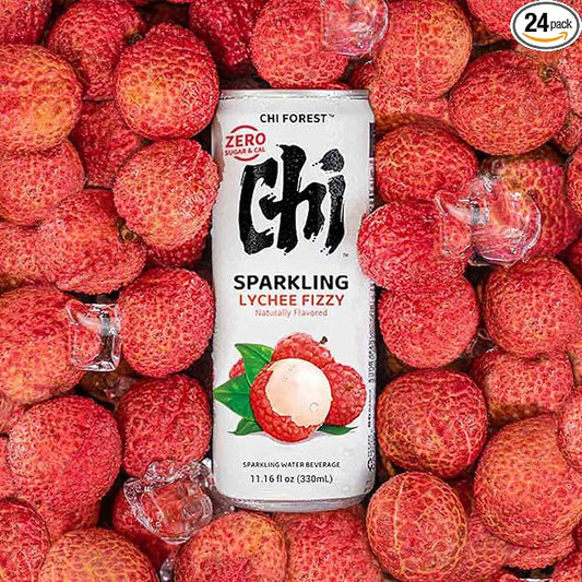 CHI FOREST Lychee Fizzy Sparkling Water (11.16 oz* 24)
