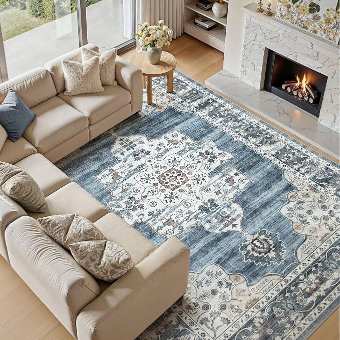 8x10 Washable Area Rug - Image 5