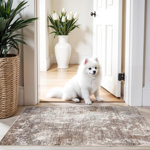 2x4 Washable Non-Slip Runner Rug – Small Throw Rug by BYYVOORugsforYourHome