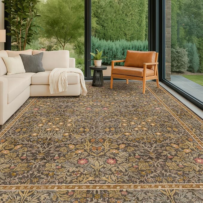 Washable 10x14 Living Room Rug - Image 6