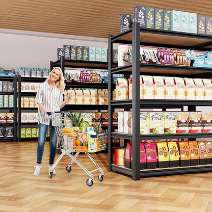 71"H-35"W-15.7"D Garage Shelving-2050LBS 5 Tier Storage Shelves, Adjustable - Image 8
