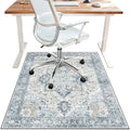 48"x72" Office Chair Mat for Hardwood Tile Floor, Under Desk Carpet Protector by BESBLEE