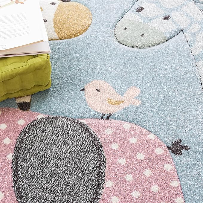 SAFAVIEH Carousel Kids Collection Area Rug - Image 6