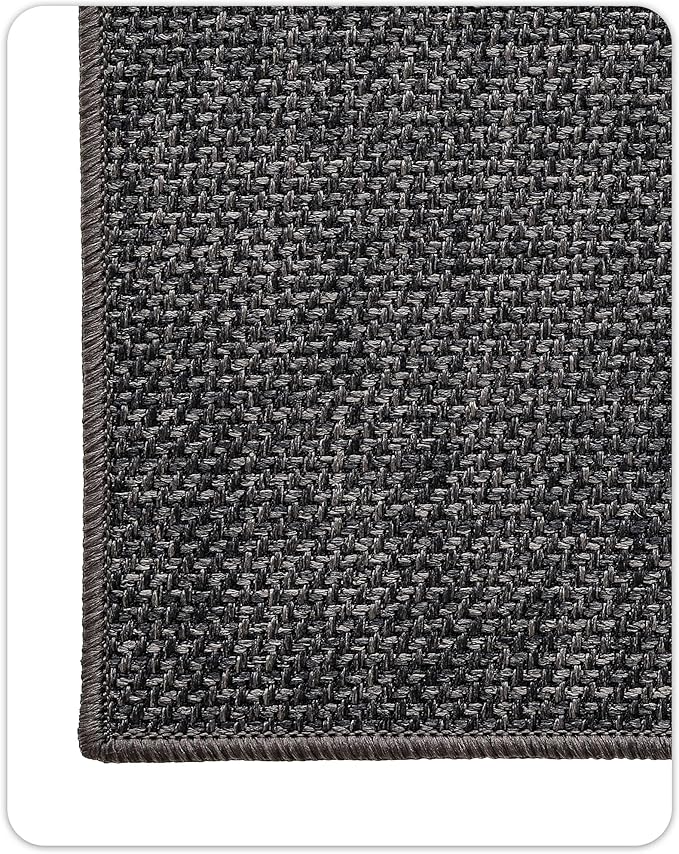 Color&Geometry Ultra Thin Indoor Door Mat 17"x30", Non Slip Rubber Backed Dirt - Image 3