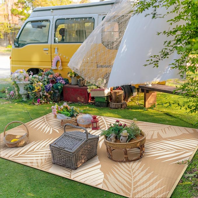 GENIMO Outdoor Rug 6' x 9' Waterproof - Image 3