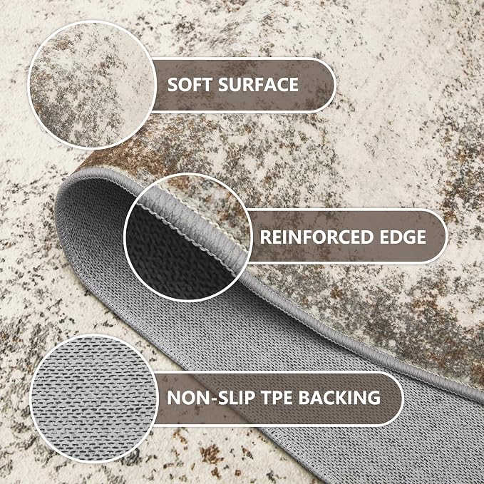 7x9 Washable Area Rugs - Image 6
