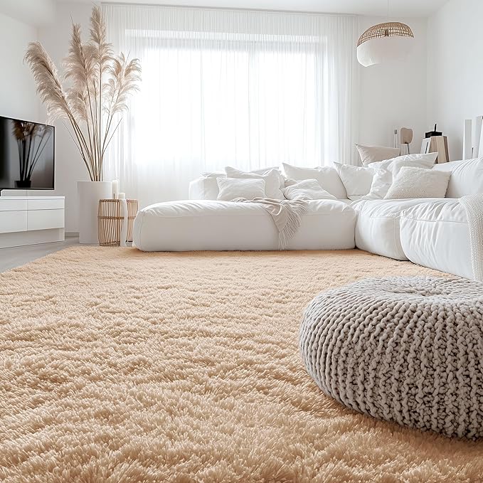 OLANLY 6x12 Machine Washable Large Area Rugs by OLANLY