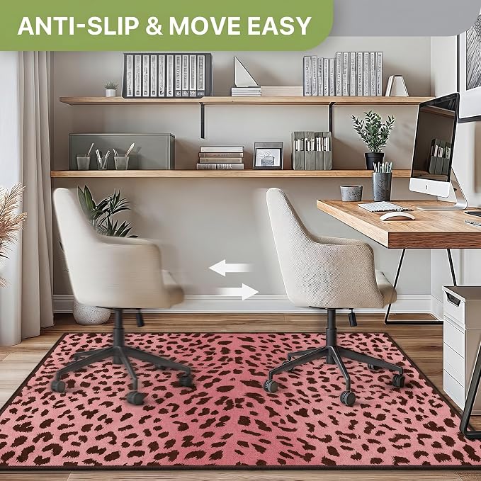 36"x60" Office Chair Mat for Hardwood Tile Floor, Under Desk Carpet Protector - Image 4