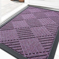 OLANLY Front Door Mat Outside Entrance 29.5x17, Heavy Duty Sturdy Natural by OLANLY