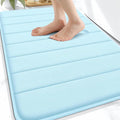 OLANLY Memory Foam Bath Mat 34x21, Super Soft Absorbent Bathroom Rugs, Quick Dry by OLANLY
