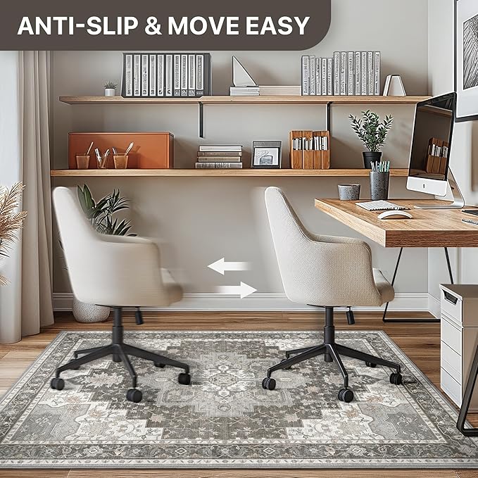 36"x48" Office Chair Mat for Hardwood Tile Floor, Under Desk Carpet Protector - Image 5