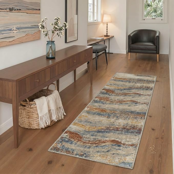 BEIMO 8x10 Rugs for Living Room Bedroom, Machine Washable Modern Abstract Soft - Image 4