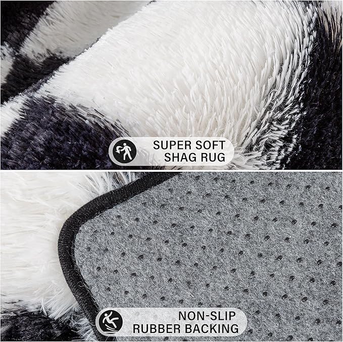 PureCozy Checkered Rug 3x5 for Playroom - Image 4