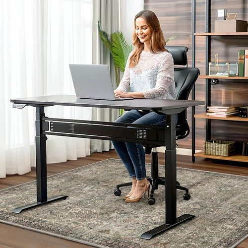 36"x60" Office Chair Mat for Hardwood Tile Floor, Under Desk Carpet Protector - Image 2