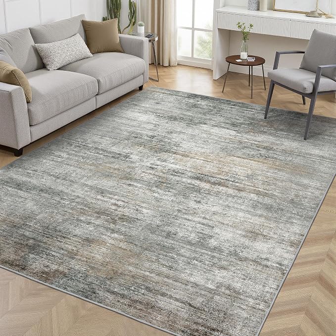 BEIMO Area Rugs 3x5 for Living Room Bedroom, Indoor Modern Abstract Machine - Image 3