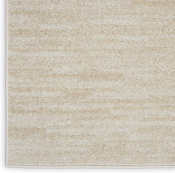 Nourison Home Nourison Essentials Ivory Beige 2' x 6' Area Rug - Image 6