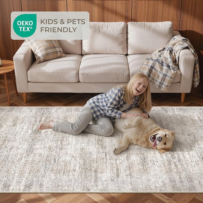 3x6 Runner Rug Non Slip, Thin Entryway Washable Rug - Image 9