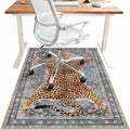 48"x72" Office Chair Mat for Hardwood Tile Floor, Under Desk Carpet Protector by BESBLEE