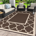 GENIMO 4 ' x 6 ' Outdoor Rug for Patio Clearance, Waterproof Indoor Outdoor by GENIMO