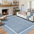 GarveeHome Scalloped Large Living Room Area Rug 6x9 by GarveeHome