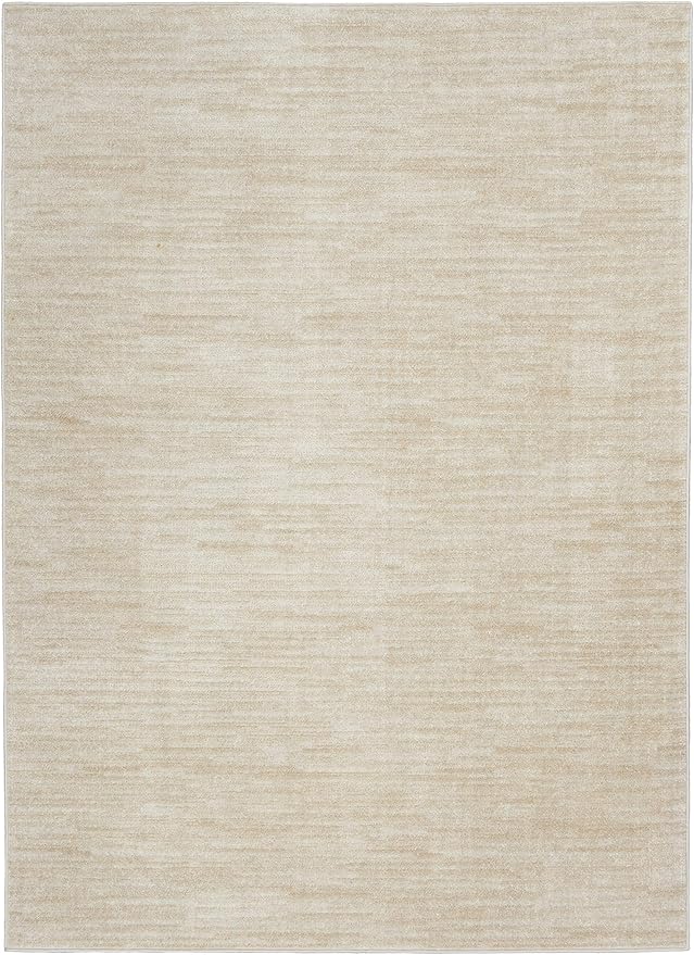 Nourison Home Nourison Essentials Ivory Beige 5' x 8' Area Rug - Image 4