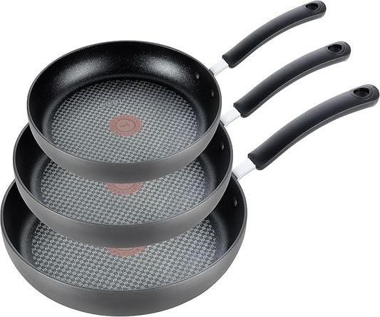 T-Fal Ultimate Hard Anodized Nonstick Fry Pan Set 3 Piece: 8, & 12 Inch by T-falbrand
